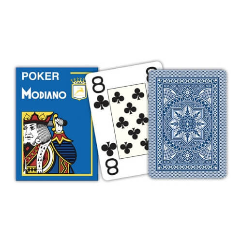 Poker Karten - Modiano - blau