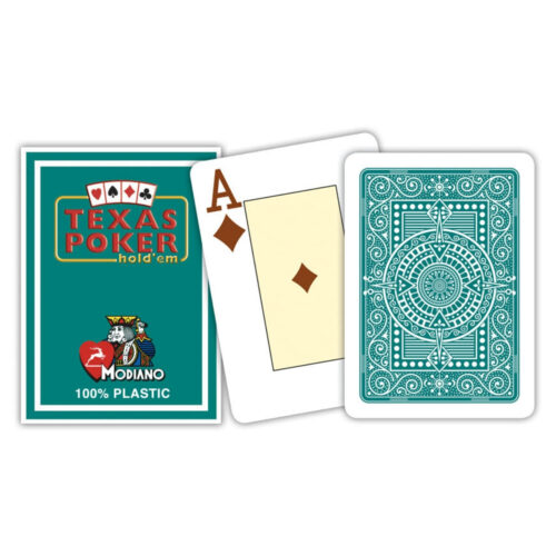 Poker cards - Modiano - Green