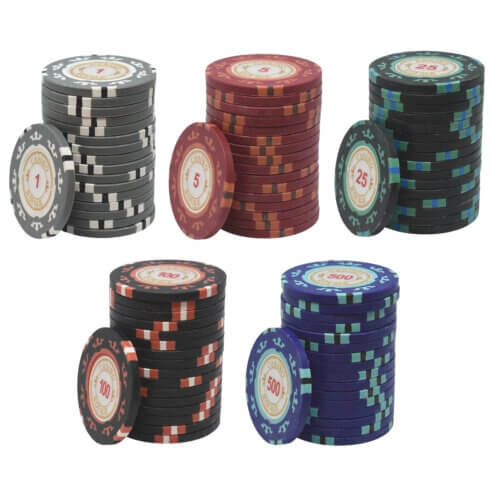 Poker Chips - Casino Royale - James Bond - Clay