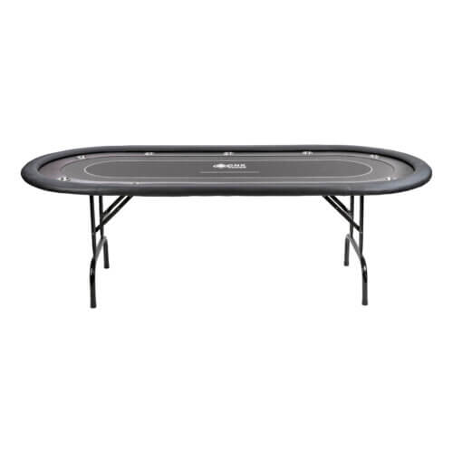Poker table - collapsible - black tournament