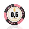 cash game €0.50 poker chips