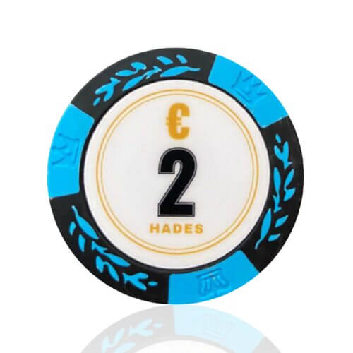 cash game €2 poker chips