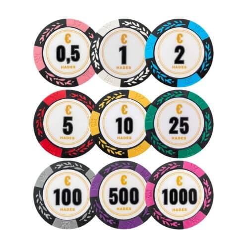 cash game poker chips hades