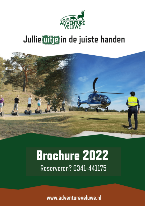 Brochure Adventure Veluwe 2022