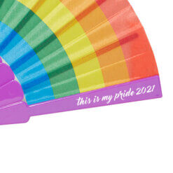 Waaiers-bedrukken-regenboog-drukpositie-met-logo